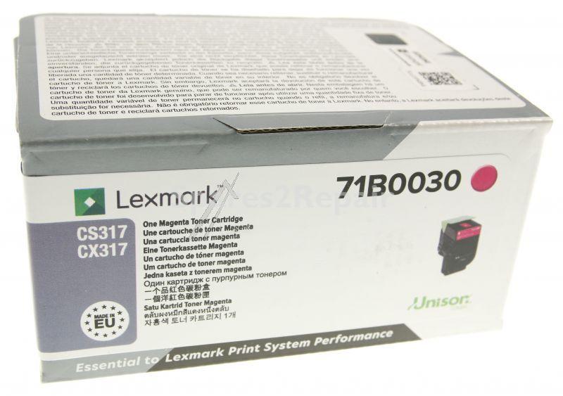 Lexmark Toner Cartridge - 71b0030 Toner Cartridge Magenta 2 3k