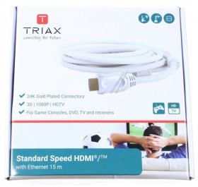 Triax Hdmi Cable - Hdmi 15m Hochgeschwindigkeitskabel Hdmi 15m