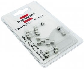 Brennenstuhl Glass T. Fuse 5x20mm Time Lag - 10 A Fuse