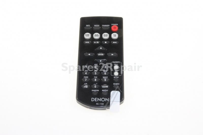 Sound United Ir remote Control - 30701010700ad Remote Control Rc-1164 Dnpf109