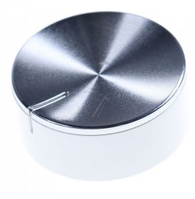 Button - C00635145 488000635145 Knob Timer Assembly White-chrome [Whirlpool Indesit]