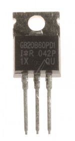 Infineon Transistors - Gb20b60pd1 Transistor To 220ab rohs konform - IRGB20B60PD1PBF