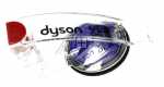 Dyson Handle - 0066454 900664-54 Dc01 Grey-purple Wand Handle A
