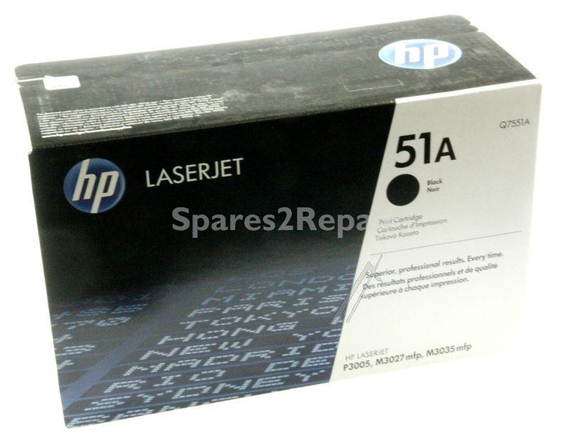 Hewlett Packard Toner Cartridge - 51x Q7551x Toner Cartridge Black 13k