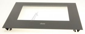Front Plate - 3578708970 Front Glass black faure 594x46 [Electrolux Aeg]