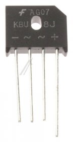 Grundig Bridge Rectifier - Kbu8j Brueckendiode 8a 600v Kbu8j