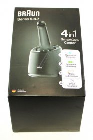 Braun Charging Station - 4in1 Smart Care Center Fur Series 5 6 Und 7 Elektrorasierer (nur Kompatibel Mit Rasierer Modellen Ab 2020)