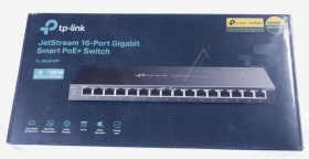 Tp Link Switches Network - Tp-link Jetstream 16port Gigabit Smart Switch 8x Gigabit Poe+ Ports 802.3af-at 120w Poe Power Desktop Steel C