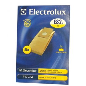Vacuum Cleaner Bags - E82n E82n 5 Bags + 1 Motor Filter [Electrolux Aeg]