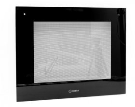 Oven inner Door Glass - C00195048 488000195048 Top Inner Door Glass Reflective [Whirlpool Indesit]