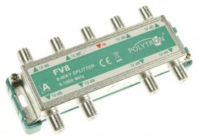 Polytron Sat-, Bk- And Terrestrial Div - Fv 8 F-splitter 5-1000 Mhz, 8-way