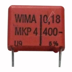 Metz Capacitor - 0 18uf-400v 311850010 Capacitor Mkp4