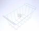 Shelf Assembly - 70027765 Glass Shelf With Frame [Candy Hoover]