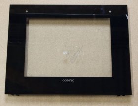 Oven outer Door - 22070961 Outer Glass Assembly (b-in flat black) [Vestel]