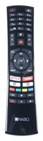 Vestel Ir remote Control - R-c 43135 23788206 R-c 43135 Nabo (gray-s)(black-p)