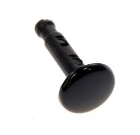 Button - 3154742112 Push Button Black L=18 6 [Electrolux Aeg]