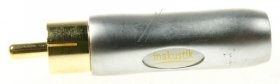 Inakustik Yellow Phono Plug - Exzellenz C Plug Twist On 7mm Yellow