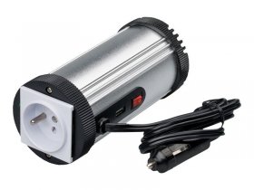 Dlh Transformer - Dy-su1562t Cigarette Lighter Adapter 12v To Socket 220v 150w With 1xusb-a 2 1a