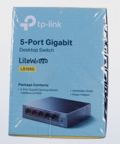 Tp Link Network Switches Till 8 Ports - Litewave Gigabit Ethernet Switch, 5 Port, Metal, Desktop