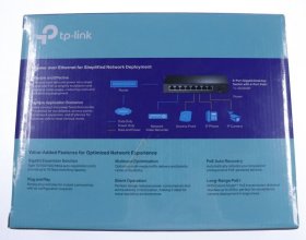 Tp Link Network Switches Till 8 Ports - Gigabit Ethernet Switch, 8 Port-poe, Desktop