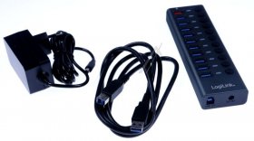 Logilink Hub-usb - Usb3 0 Multiport Hub 10x Usb-a + 1x Usb-a Quickcharge - UA0388