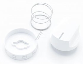 Control Knobs - 9062397 Knob E455 00b-09 10502 00 White [Amica]