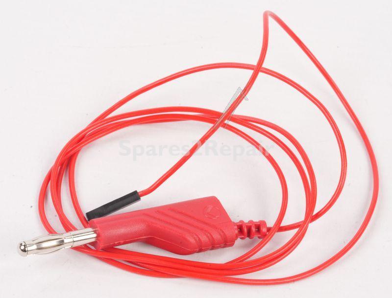 Hirschmann Measuring Cable Banana Plug - Mal N 4-0 64-100-0 25 Series 934160101 Messleitung 0 64mm-vierkantbuchse Auf 4mm-bananenstecker Rot 60v 3a 1m