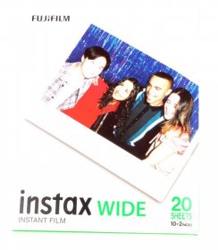 Fujifilm Digital Photo - 16899922 1x2 Fujifilm Instax Wide Film Glossy New