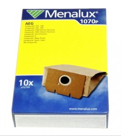 Vacuum Cleaner Bags - 1070p Menalux 9001961557 1070 P 10 Bags+1mcf [Electrolux Aeg]