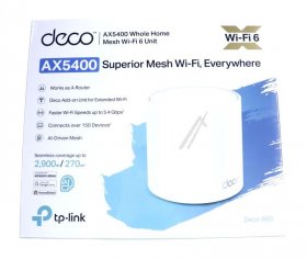 Tp Link Wireless-lan Access Point - Ax3000 Whole Home Mesh Wi-fi 6 Unit - DECO X60(1-PACK)