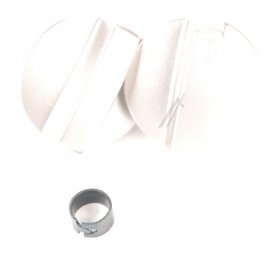 Faber Franke Roblin Control Knob - 133 0041 294 Sp Hood Knob And Locating Clip Sil