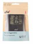 Digital Thermometer - 936054 ThermomÈtre - HygromÈtre IntÉrieur MagnÉtique - Noir