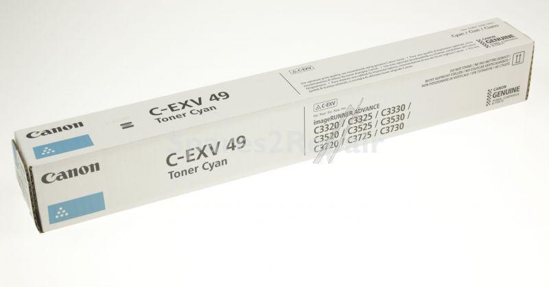 Canon Toner Cartridge - C-exv49 Toner Cyan 19k - 8525B002