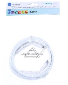 Axing Aerial Connecting Cable - Bak 252-00 Anschlusskabel Iec Axialer Stecker Axiale Kupplung