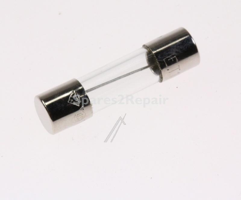 Glass T. Fuse 5x20mm Time Lag - C00311937 481925228125 Fuse T10a [Whirlpool Indesit]