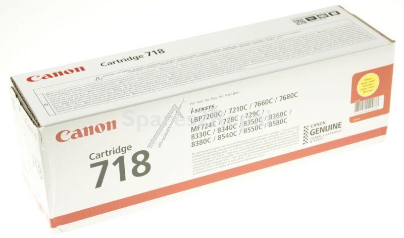 Canon Toner Cartridge - 718y 2659b002 Toner Cartridge Yellow 2 9k