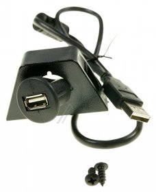 Goobay Usb-connector - Usb 2.0 Extension Cable With Mounting Bracket 0.6 M