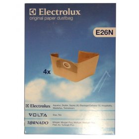 Vacuum Cleaner Bags - E26n 9001969287 Twinstream Dust Bags X 4 [Electrolux Aeg]
