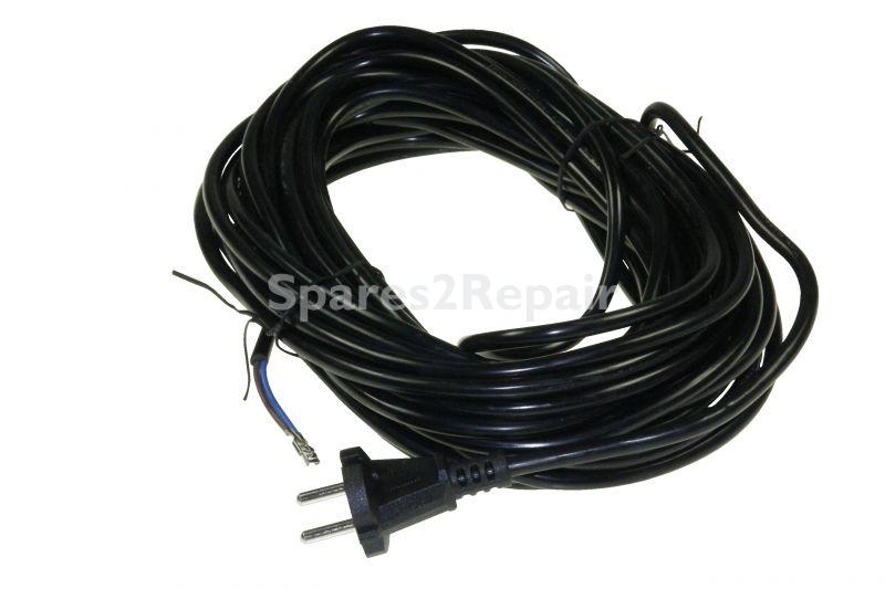 Compatible Vacuum Cleaner Line Cords - Power Supply Cable 15m Black 2x1 00mm²