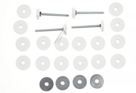 Foot - C00505086 Adjust Foot Service Kit 82mm [Whirlpool Indesit]