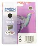 Epson Cartridge - T0801 C13t08014011 Ink Cartridge Black 7 4ml
