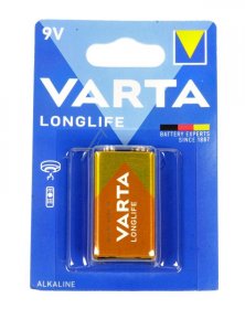 Varta 1604d Alkaline Batteries - 6lr61 4122101411 9 0v Alcaline E-block Varta 1er Blister Longlife Extra