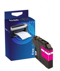 Freecolor Cartridge - Inkjet Cartridges Magemta For Brother Lc-123m