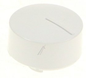 Button - C00508268 488000508268 Spin-temperature Regulation Knob White(gw) [Whirlpool Indesit]