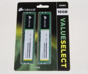 Corsair Ddr3-1333 Pc3-10600 - Ddr3 16gb Kit(2x8gb) Pc3-10667u Cl9 Corsair Valueselect