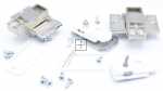 Smeg Connection Nozzle - 760570385 Hinge Bushing