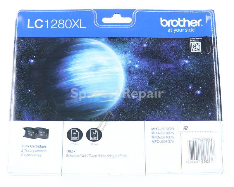 Brother Cartridge - Lc1280xlbkbp2dr Black Ink Cartridge