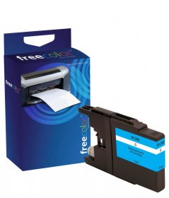 Freecolor Cartridge - Ink Cyan For Brother Lc-1280 Cy