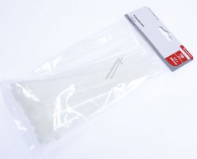Vivanco Cable Ties - Ct 4.6-200 W Cable Ties White 4,6-200 Mm 100 Pcs