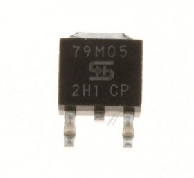 Taiwan Semiconductor Fixed Voltage Reg. Neg. - 79m05 Voltage Regulator -5v 0,5a, Smd, 79m05, To252-3